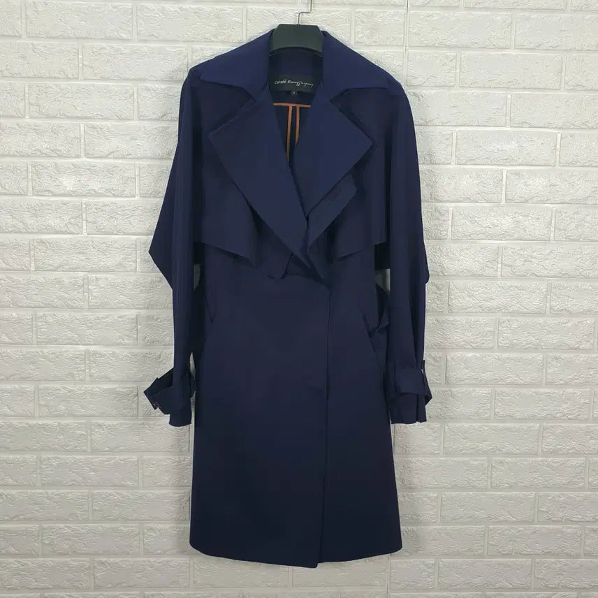 [BUNJANG] OBJ Trench Dress Coat / [55]오브제 트렌치형 원피스 코트