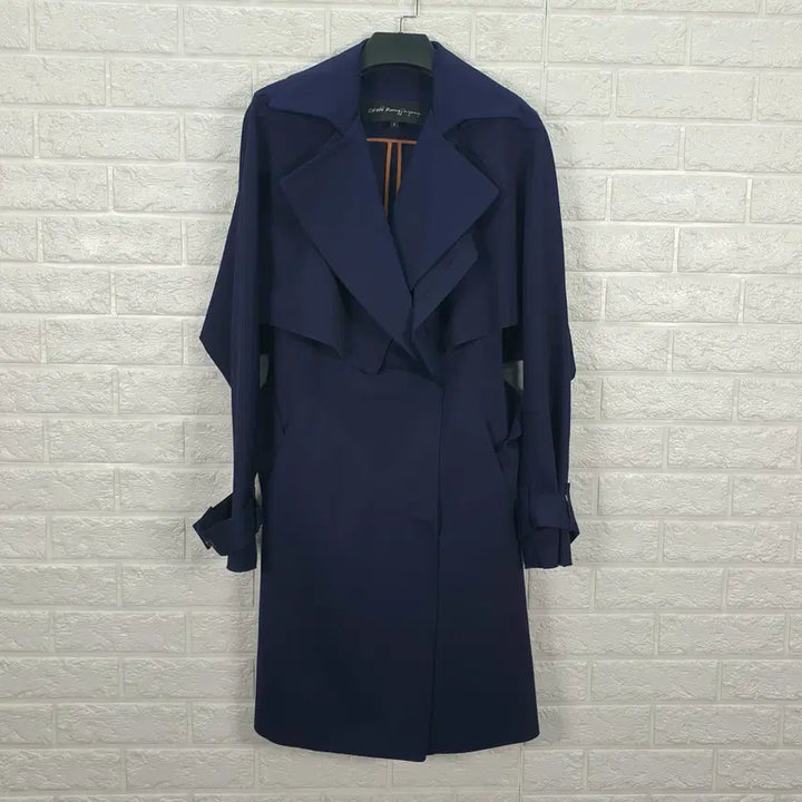 [BUNJANG] OBJ Trench Dress Coat / [55]오브제 트렌치형 원피스 코트