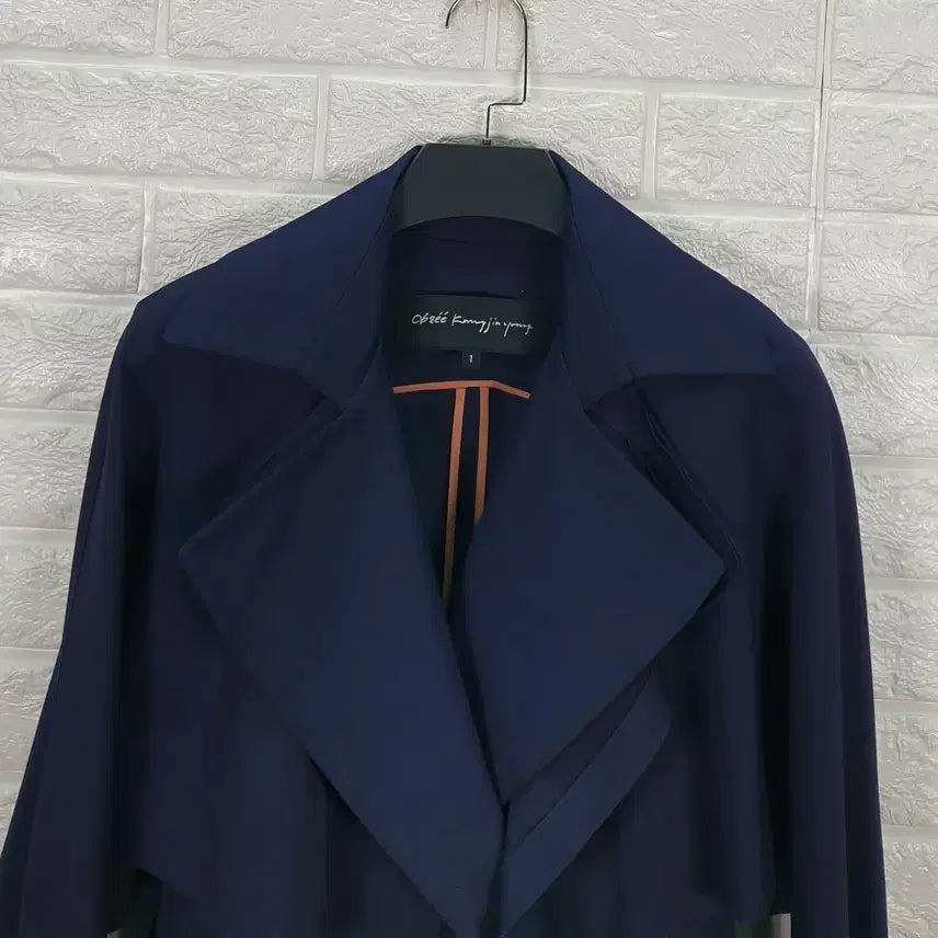 [BUNJANG] OBJ Trench Dress Coat / [55]오브제 트렌치형 원피스 코트