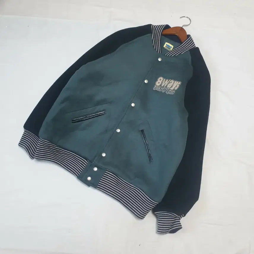 [BUNJANG] Teqet Wool Varsity Jacket / 테켓 울 바시티 자켓