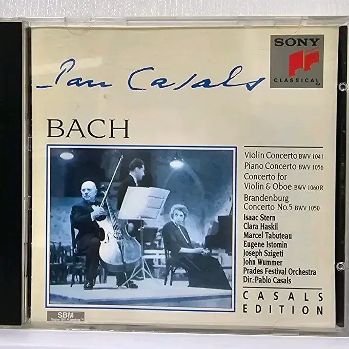 [BUNJANG] Pablo Casals Bach CD / 바흐 파블로 카잘스  CD