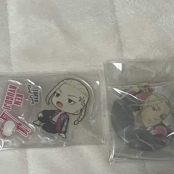 [BUNJANG] Tokyo Revengers Draken Acrylic Stand and Badge Set / 도리벤 드라켄 아크릴 스탠드,뱃지