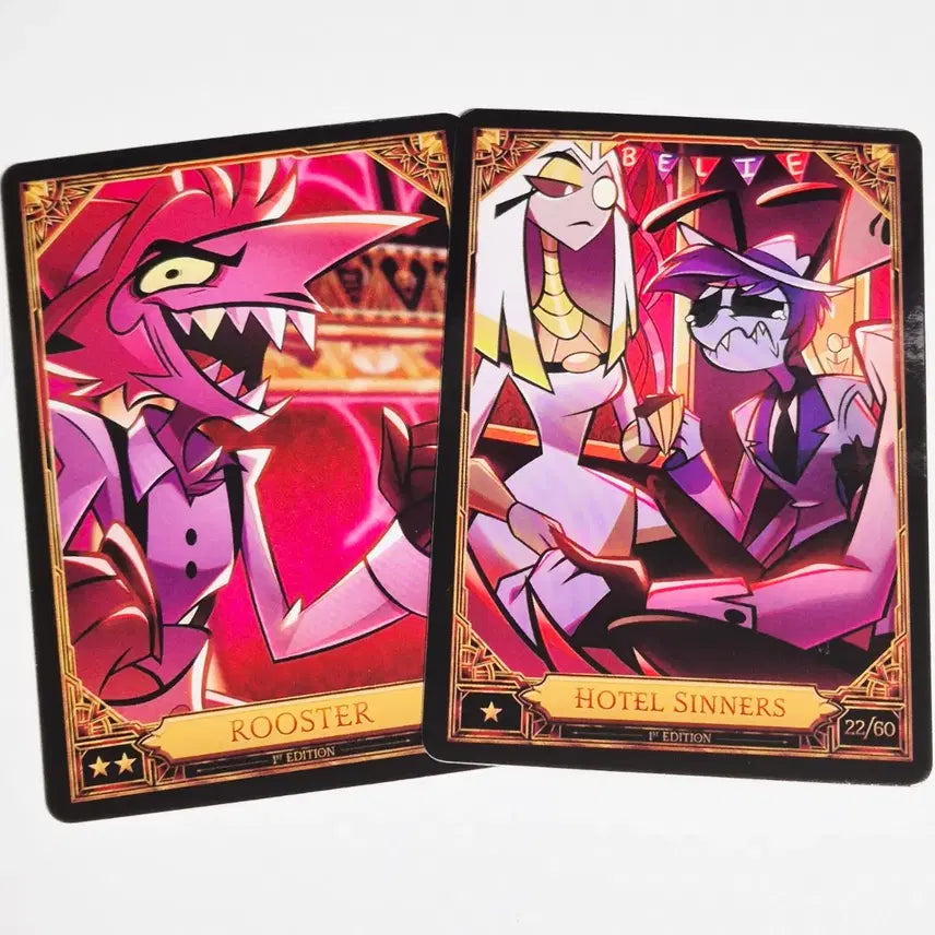 [SOLD OUT] 해즈빈호텔 니프티 시즌1&시즌2 트레이딩 카드 세트 판매 및 양도