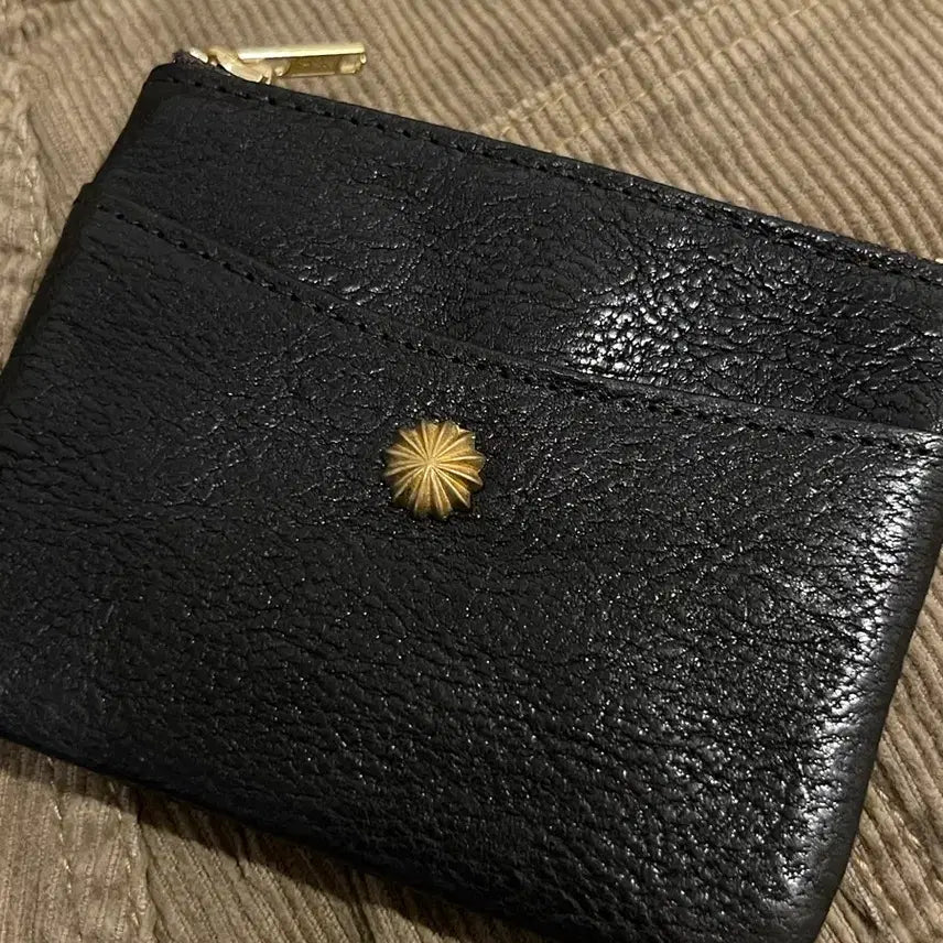 [BUNJANG] Vintage Rivet Leather Card Wallet / [재입고] 빈티지 리벳 소가죽 카드지갑 크롬하츠무드