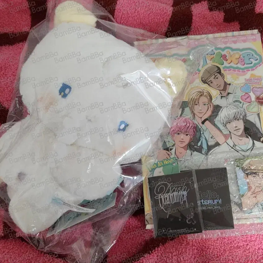 [BUNJANG] PLAVE Mmmemimu Pillow Bag Bundle Set / 플레이브 므메미무 안아줘요 가방 뫄+시그26+포카팩