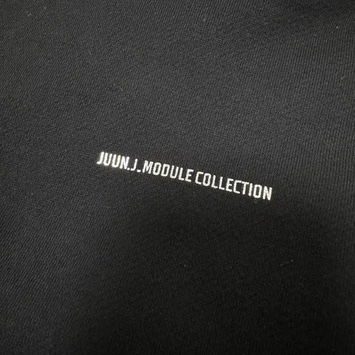 [BUNJANG] Juun.J Modular Collection Black Hoodie / 준지 모듈 컬렉션 블랙 후드티 36
