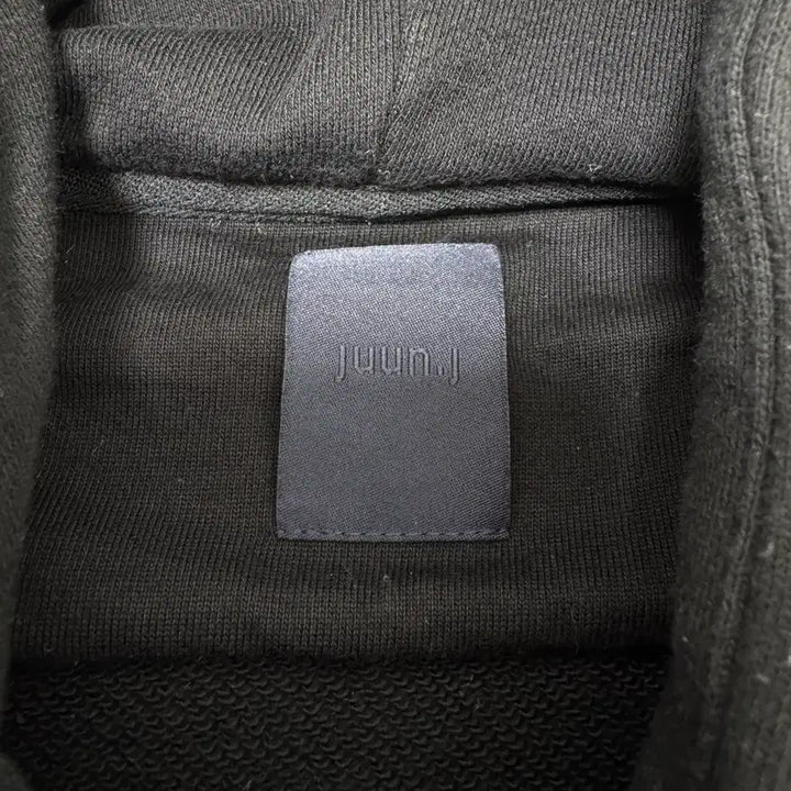 [BUNJANG] Juun.J Modular Collection Black Hoodie / 준지 모듈 컬렉션 블랙 후드티 36