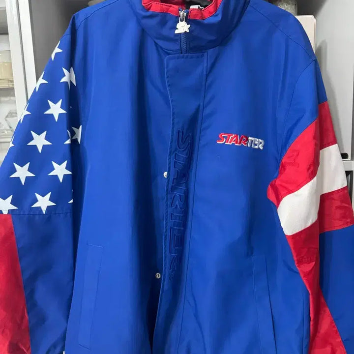 [BUNJANG] Starter Black Label USA "Stars and Stripes" Tracksuit Set - Size M / Starter Black Label USA 성조기 트랙수트 셋업 M 스타