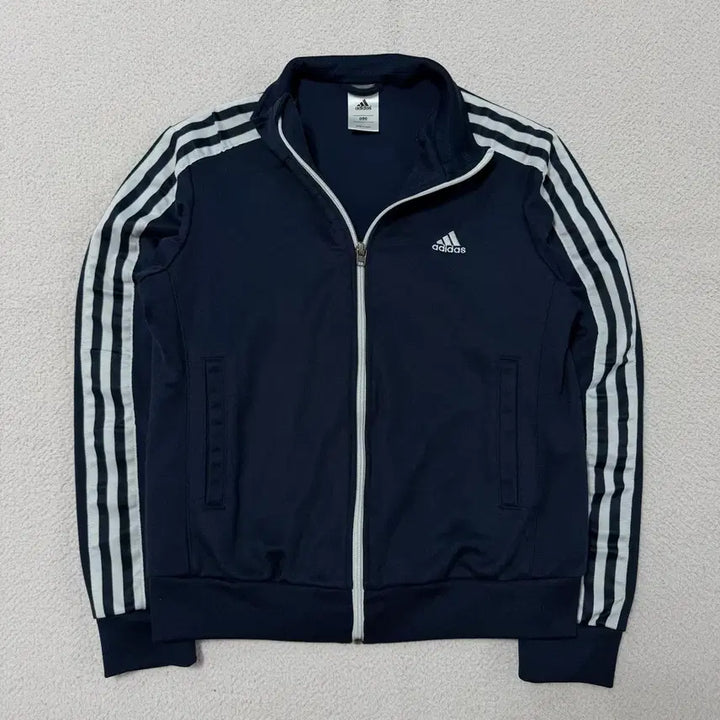 [BUNJANG] Adidas Navy Jersey Zip-up / 아디다스 져지 집업 네이비