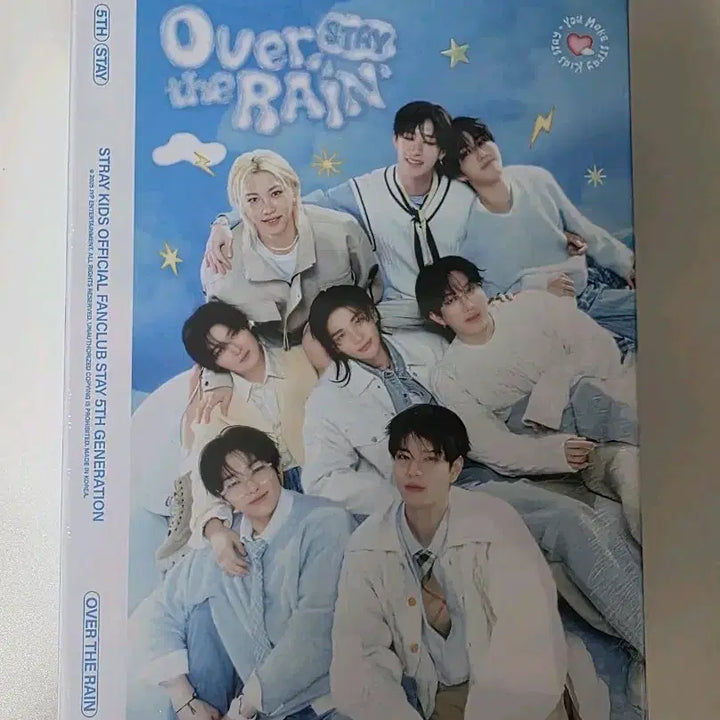[BUNJANG] Stray Kids STAY 5th Generation Over the Rain Full Set / 스키즈 스테이 5기 오버더레인 풀구성 세트