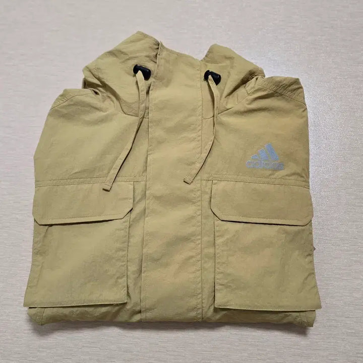 [BUNJANG] Adidas Hooded Anorak Jacket (L) / 아디다스 후드 아노락 L 100