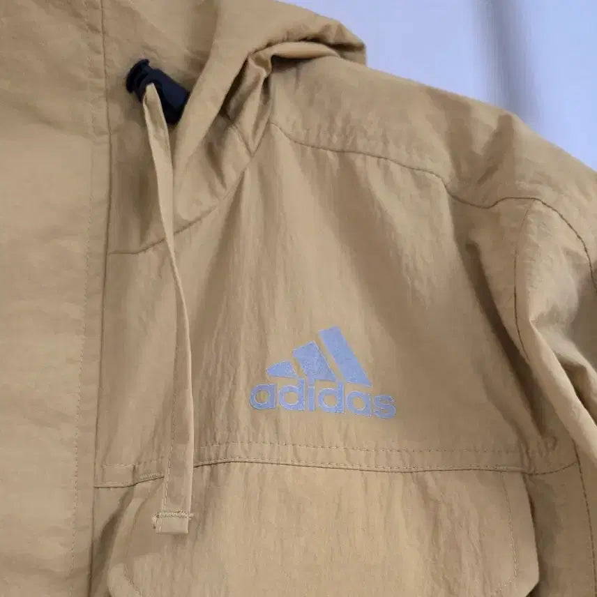 [BUNJANG] Adidas Hooded Anorak Jacket (L) / 아디다스 후드 아노락 L 100
