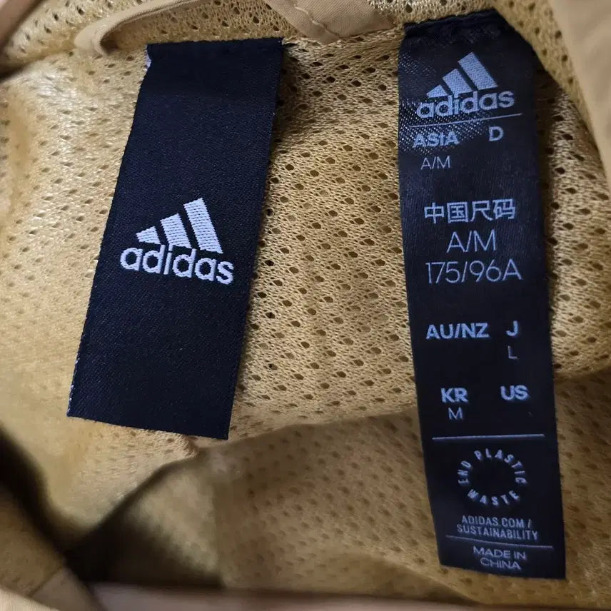 [BUNJANG] Adidas Hooded Anorak Jacket (L) / 아디다스 후드 아노락 L 100