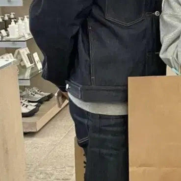 [BUNJANG] A.P.C. VESTE PLUS FM Denim Jacket / 아페쎄 A.P.C VESTE PLUS FM 프릭스토어 별주 데님 자켓