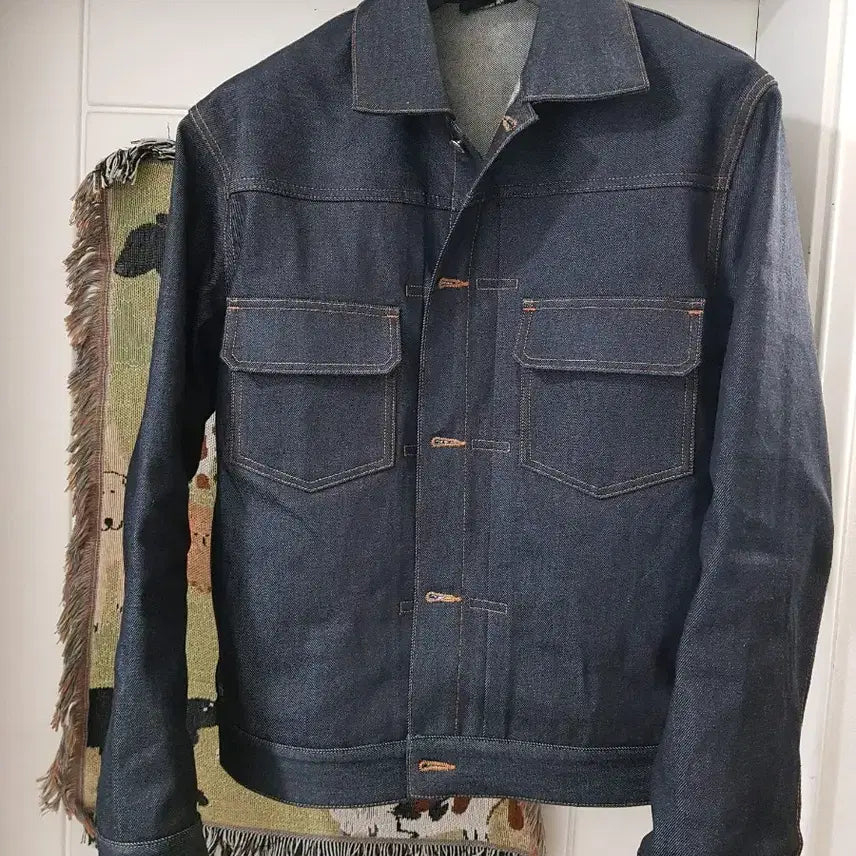 [BUNJANG] A.P.C. VESTE PLUS FM Denim Jacket / 아페쎄 A.P.C VESTE PLUS FM 프릭스토어 별주 데님 자켓