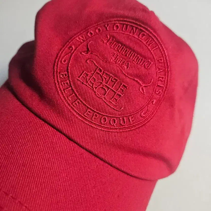 [BUNJANG] Wooyoungmi Logo Ball Cap / 우영미 로고 볼캡 모자