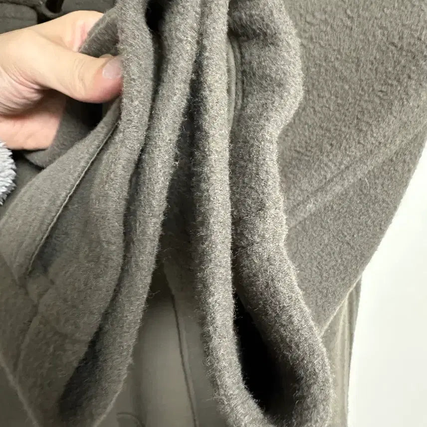 [BUNJANG] Brownyard 24FW Duffle Coat (Olive Gray) Size 5 / 브라운야드 24fw 더플 코트 (올리브그레이) 5사이즈