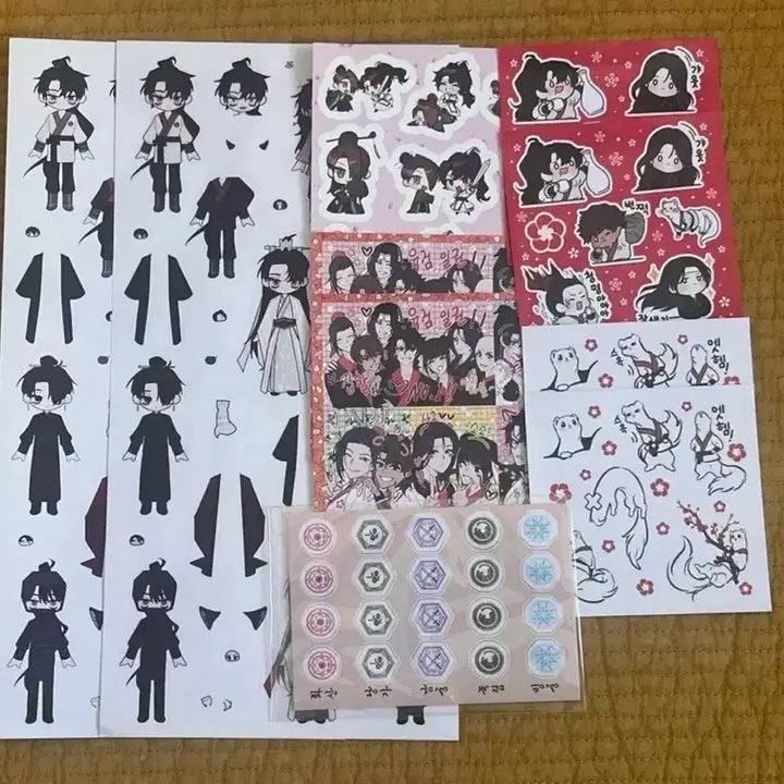 [BUNJANG] Hwasan Gwihan Sticker Goods / 화산귀환 스티커 굿즈
