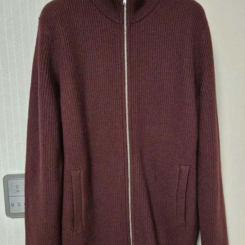 [BUNJANG] Theory Wool Zip-Up Jacket / 띠어리 울 집업