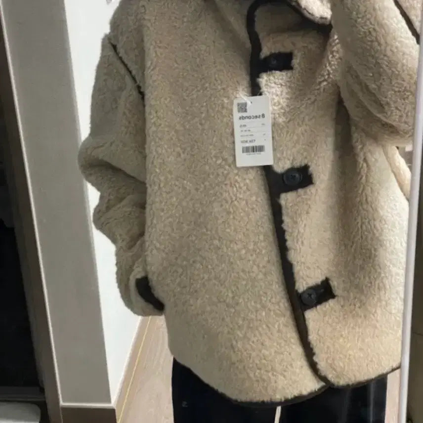 [BUNJANG] 8Seconds Faux Shearling Jacket / 에잇세컨즈 무스탕 아르켓st