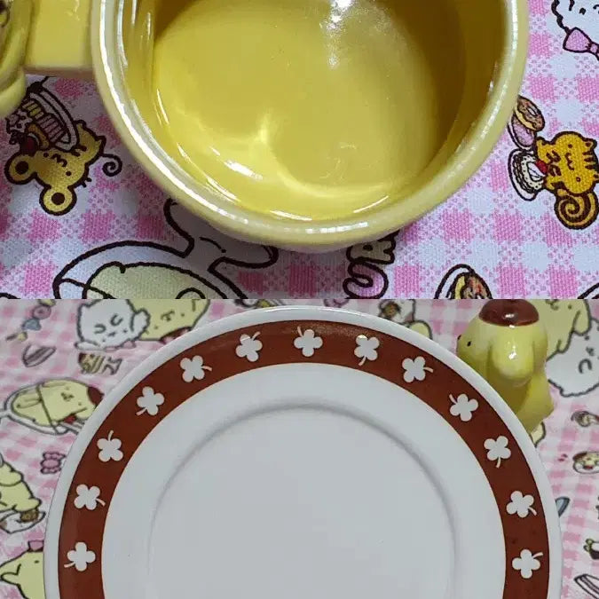 [BUNJANG] Pom Pom Purin Pudding Mug Cup / 고전 폼폼푸린 푸딩 머그컵