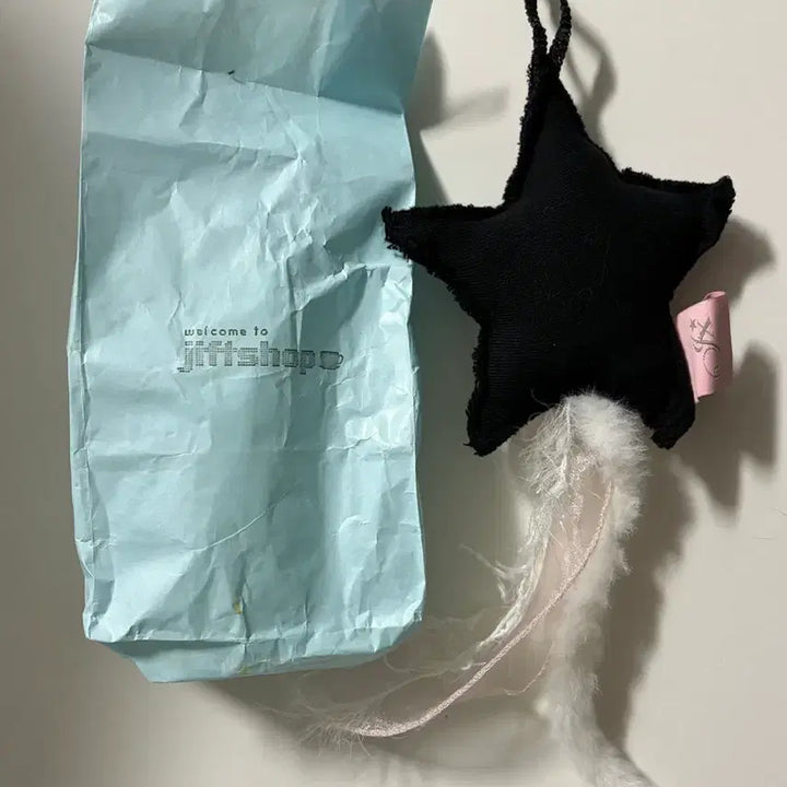[BUNJANG] Jiftshop Star Keyring Ornament / 지초이 지프트샵 jiftshop 별 키링 블랙 핑크 오너먼트