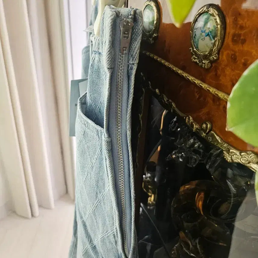 [BUNJANG] Bestibelli Denim Quilted Skirt / 베스티벨리 데님  스커트(새상품)