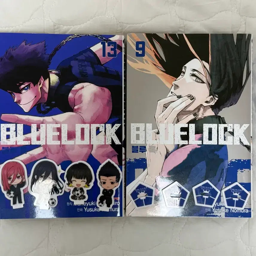 [BUNJANG] Blue Lock Volumes 9 & 13 Acrylic Bundle / 블루록 9,13권-미니 아크릴 일괄