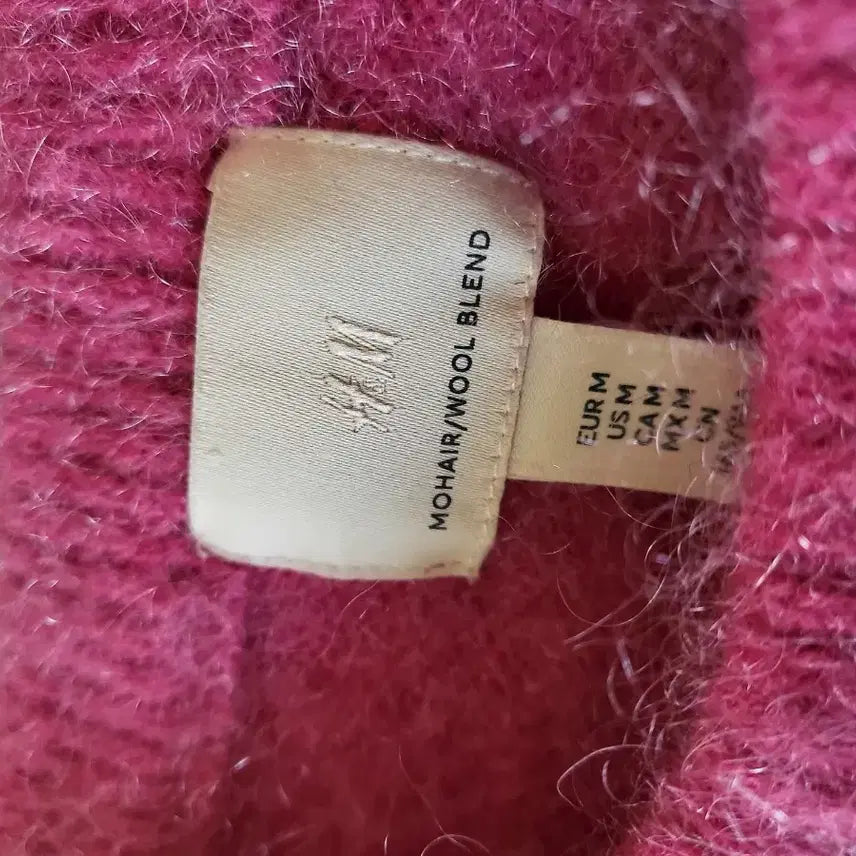 [BUNJANG] H&amp;M Mohair Knit Sweater / h&amp;m 모헤어 니트 핑크
