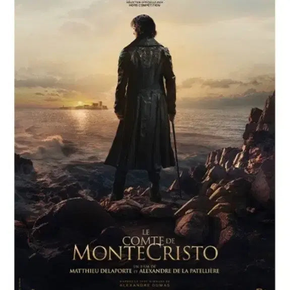 [BUNJANG] The Count of Monte Cristo Teaser Poster / 몬테크리스토 백작 영화 티저 포스터