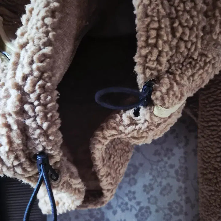 [BUNJANG] Acne Studios Brown Fleece Jacket / 아크네 스튜디오 브라운 뽀글이 플리스 자켓