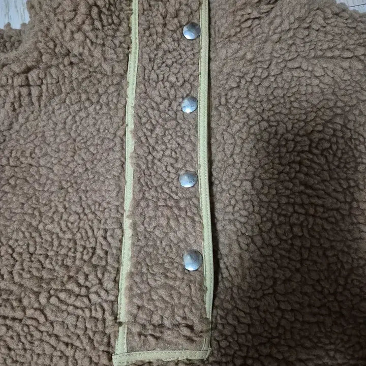 [BUNJANG] Acne Studios Brown Fleece Jacket / 아크네 스튜디오 브라운 뽀글이 플리스 자켓