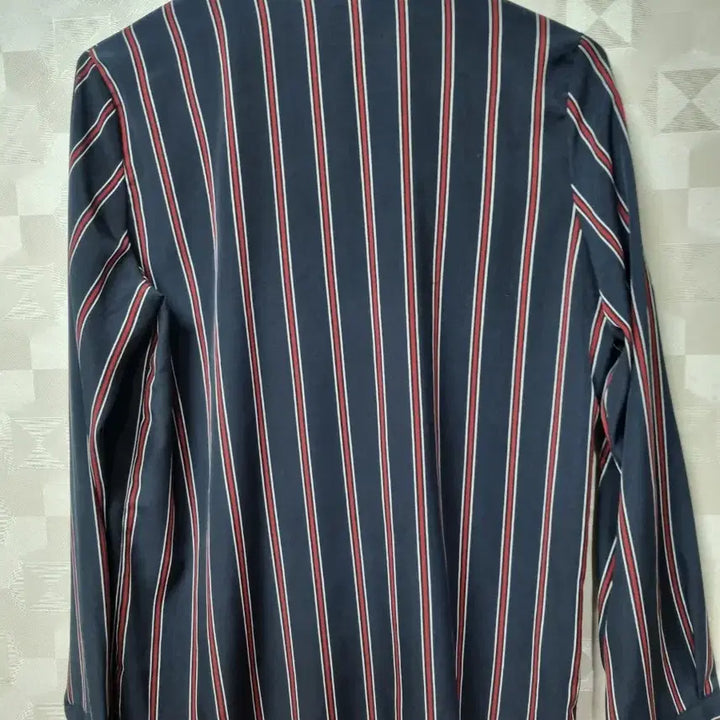 [BUNJANG] DOTORI Striped Henley Neck Shirt / DOTORI 스트라이프 헨리넥 셔츠 남방66.66반