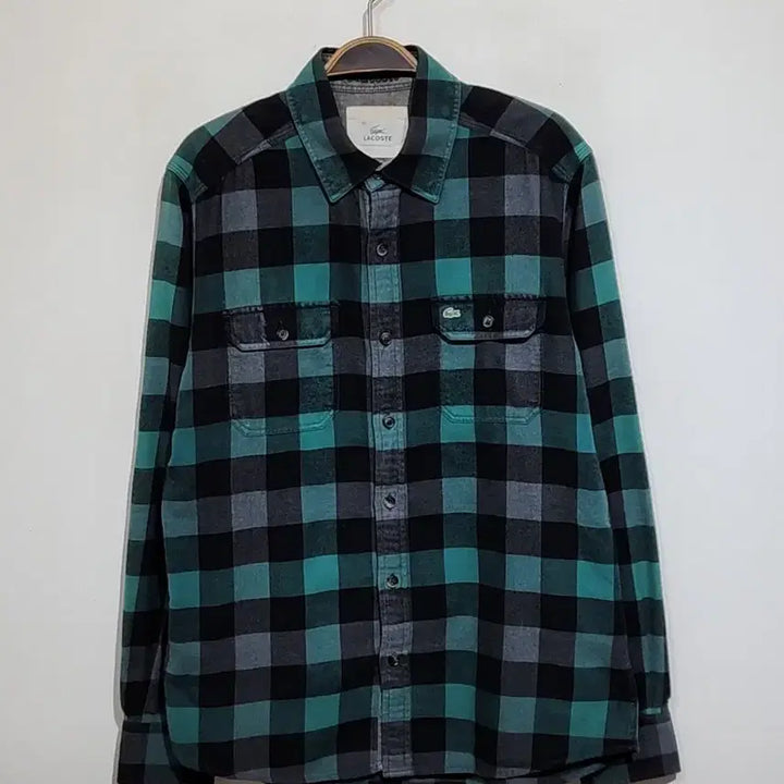 [BUNJANG] Lacoste Checkered Shirt Men&