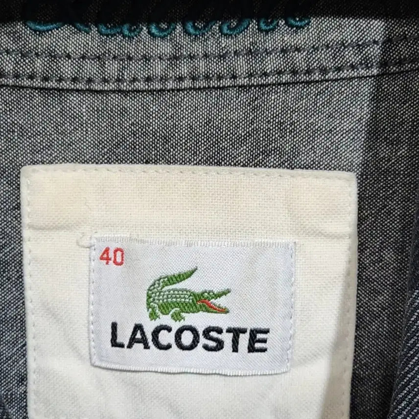 [BUNJANG] Lacoste Checkered Shirt Men&