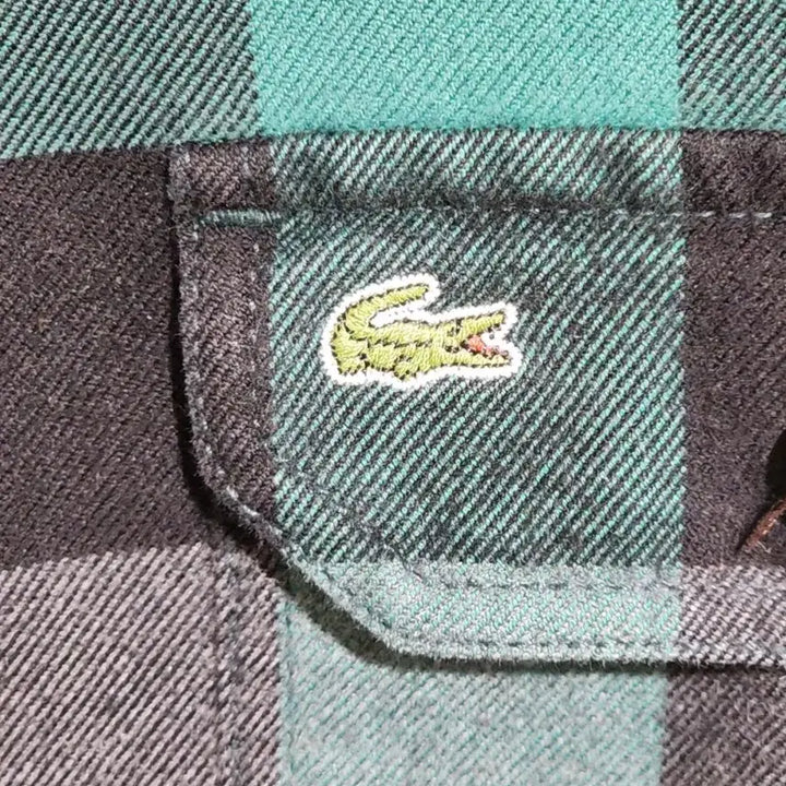 [BUNJANG] Lacoste Checkered Shirt Men&
