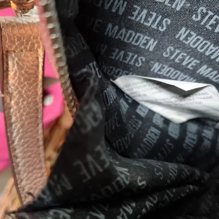 [BUNJANG] Steve Madden Silver Circular Crossbody Bag / 스티브 매든 실버 사죽 원형크로스 가방