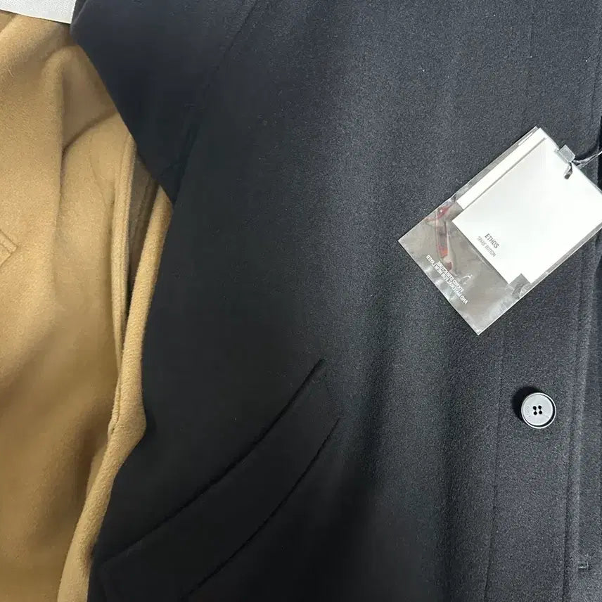 [BUNJANG] Ethos Raglan Coat - Black / 새상품) 에토스 ethos 래글런 코트 블랙