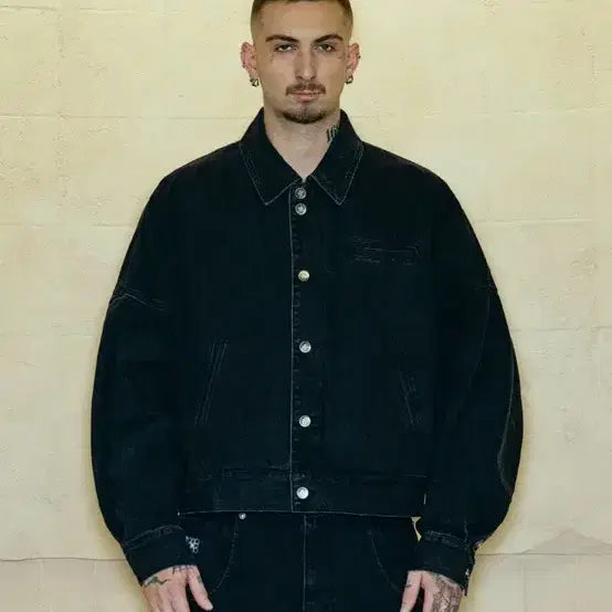 [BUNJANG] Opus 0012 Misfit Denim Jacket (L) / 급처) 오퍼스 0012 misfit denim jacket