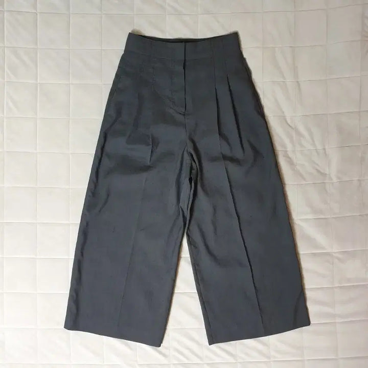 [BUNJANG] LANVIN COLLECTION Linen Blend Two-Tuck Wide Pants / 한섬 LANVIN COLLECTION 랑방컬렉션 린넨혼방 투턱 와이드팬츠