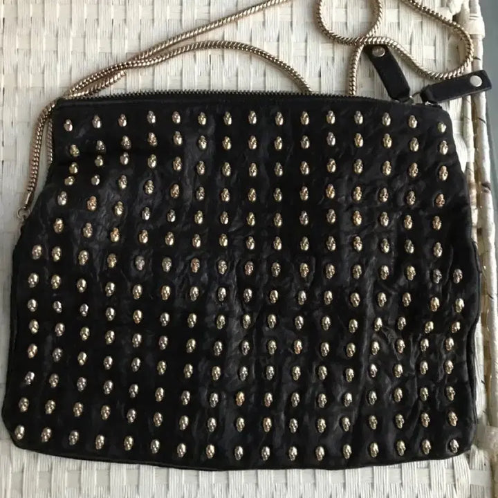 [BUNJANG] Thomas Wylde Skull Studded Chain Clutch Bag / Thomas Wylde 스컬 스터드 체인