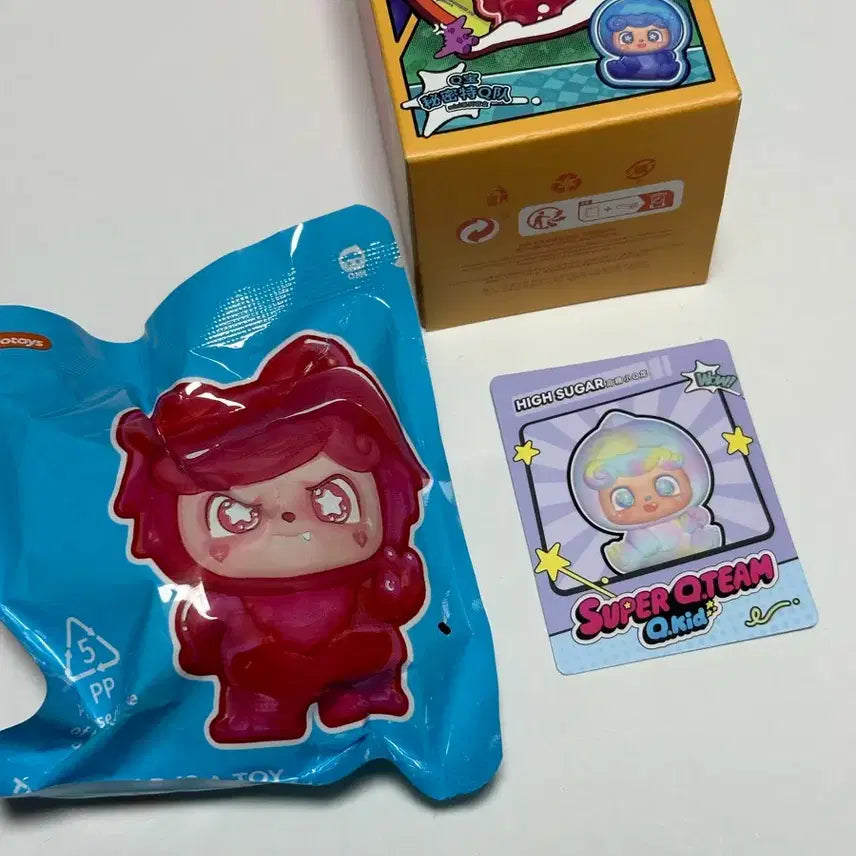[BUNJANG] Q-Baby Super Q Team Mini Figure / Q베이비 슈퍼 Q팀 미니