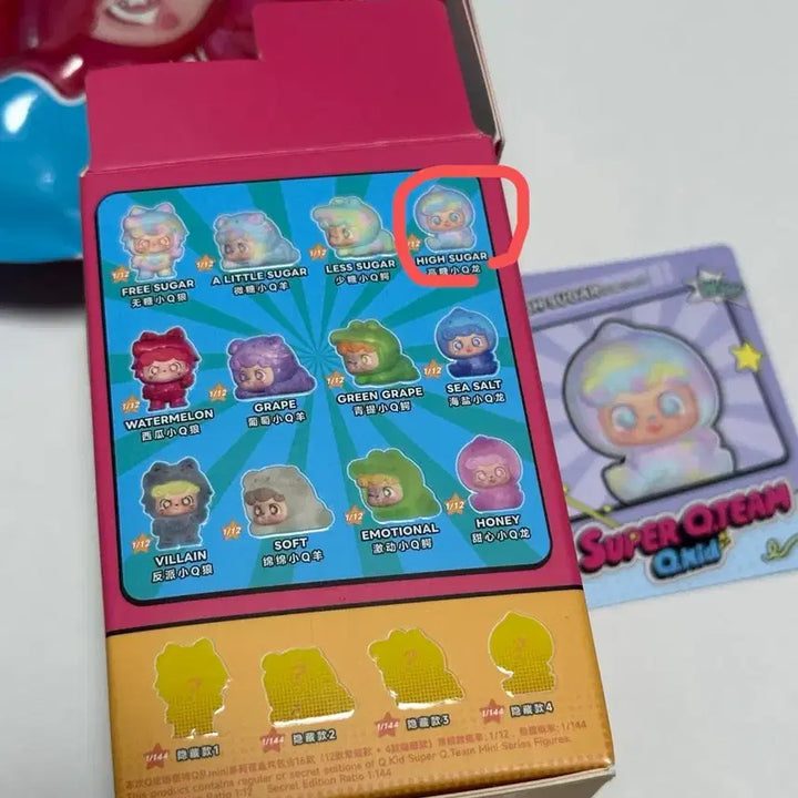 [BUNJANG] Q-Baby Super Q Team Mini Figure / Q베이비 슈퍼 Q팀 미니