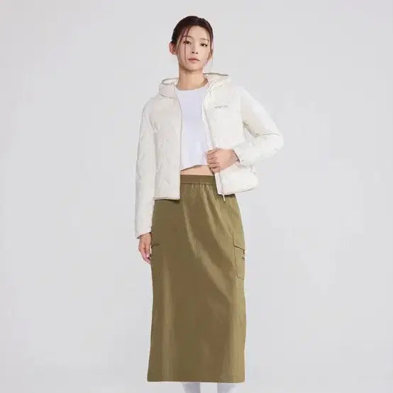 [BUNJANG] Discovery Lightweight Short Down Jacket / 디스커버리 경량패딩