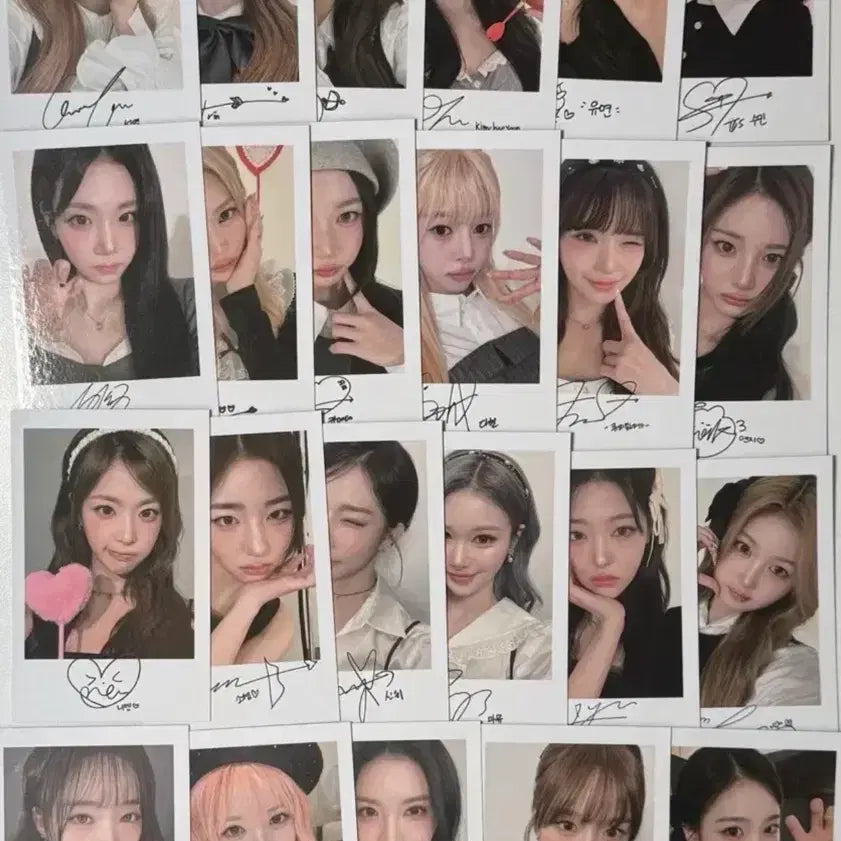 [BUNJANG] tripleS Season's Greetings Polaroids Bundle Set / 트리플에스 시즌그리팅 시그 폴라 판매 교환 양도