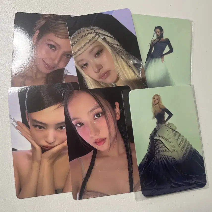 [BUNJANG] BLACKPINK POB Bundle Set / 블랙핑크 포카 6장 일괄 알라딘특전