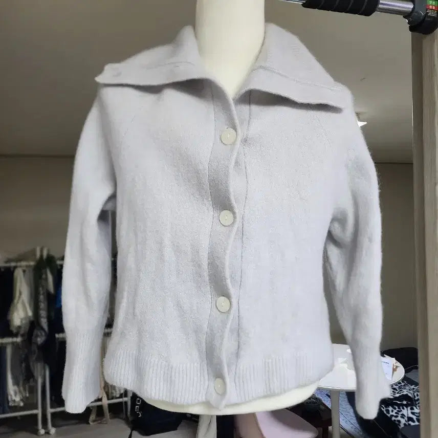 [BUNJANG] And Other Stories Collar Knit Cardigan / 앤아더스토리즈 카라 니트 가디건