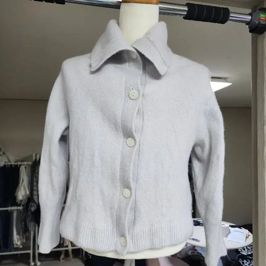 [BUNJANG] And Other Stories Collar Knit Cardigan / 앤아더스토리즈 카라 니트 가디건