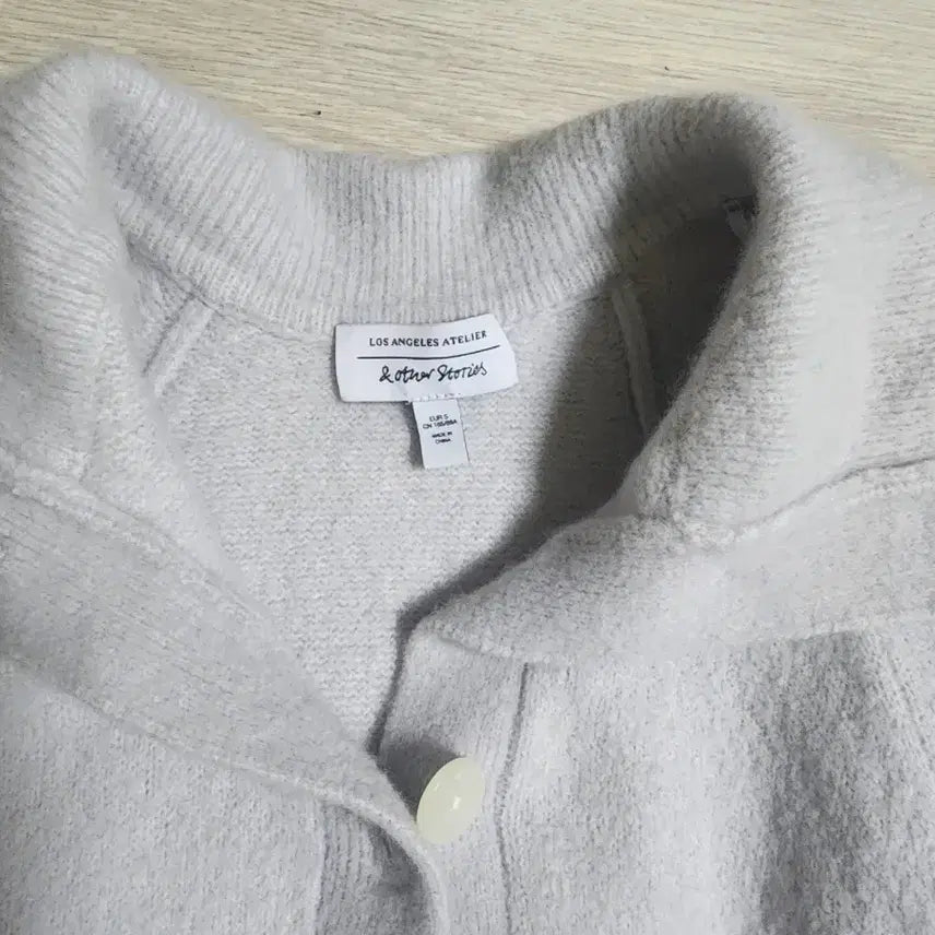 [BUNJANG] And Other Stories Collar Knit Cardigan / 앤아더스토리즈 카라 니트 가디건