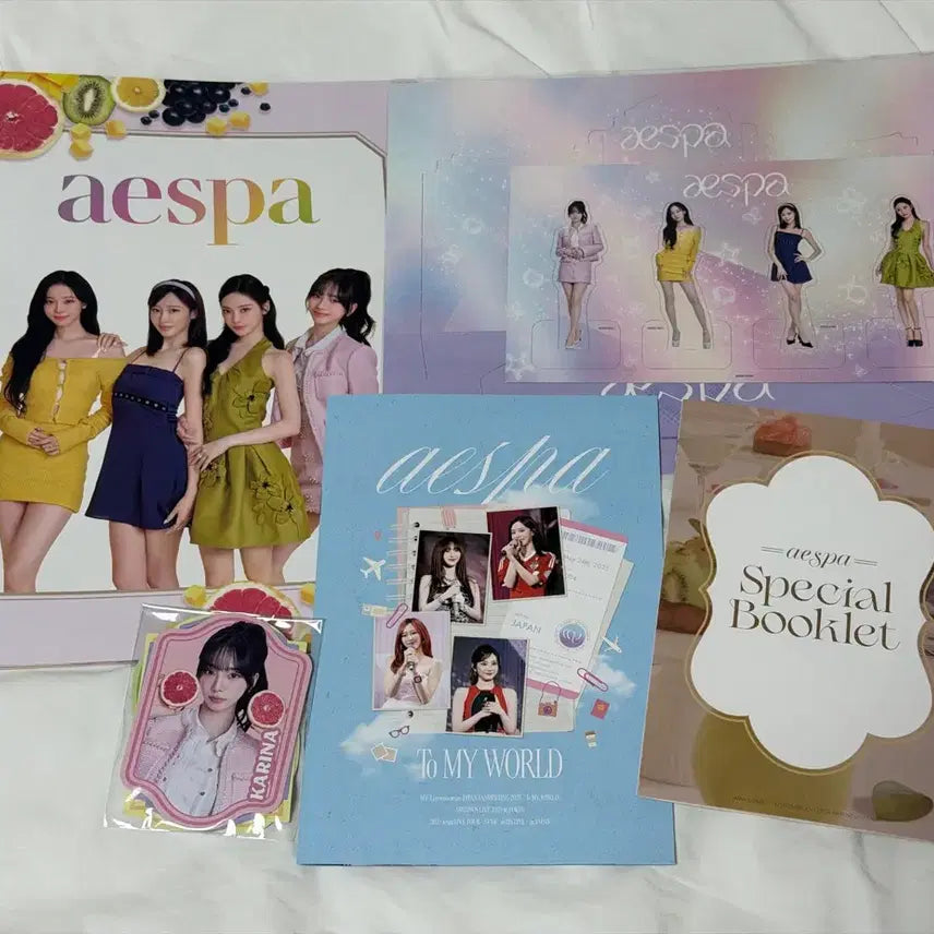[BUNJANG] Espa My-J Kit Karina, Giselle, Winter, Ningning / 에스파 my-j 키트 양도 카리나지젤윈터닝닝